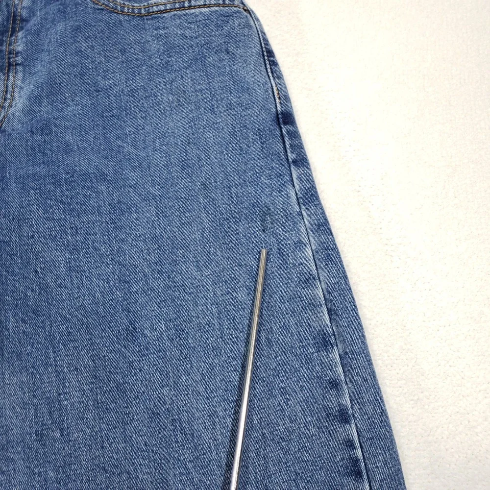 Levi's 505 Regular Fit Jeans Mens 32x36 Blue Stretch Straight Leg Denim Pants